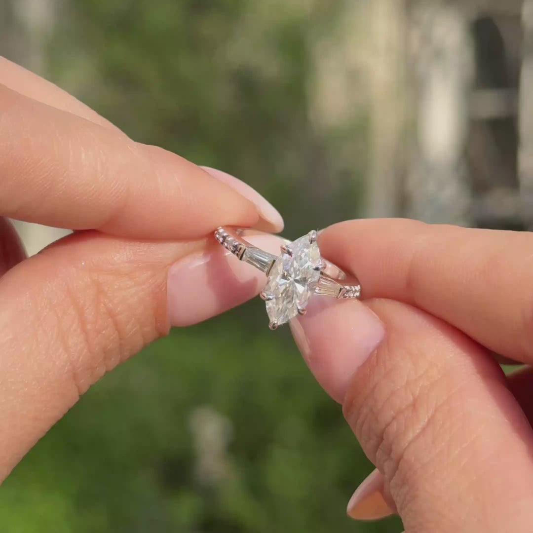 ANILLO DE COMPROMISO MIDNIGHT MARQUIS