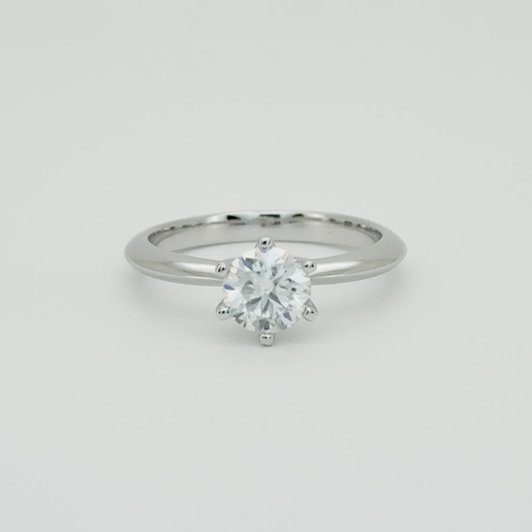 ANILLO SOLITARIO PETITE FIT DE 1.0 ct