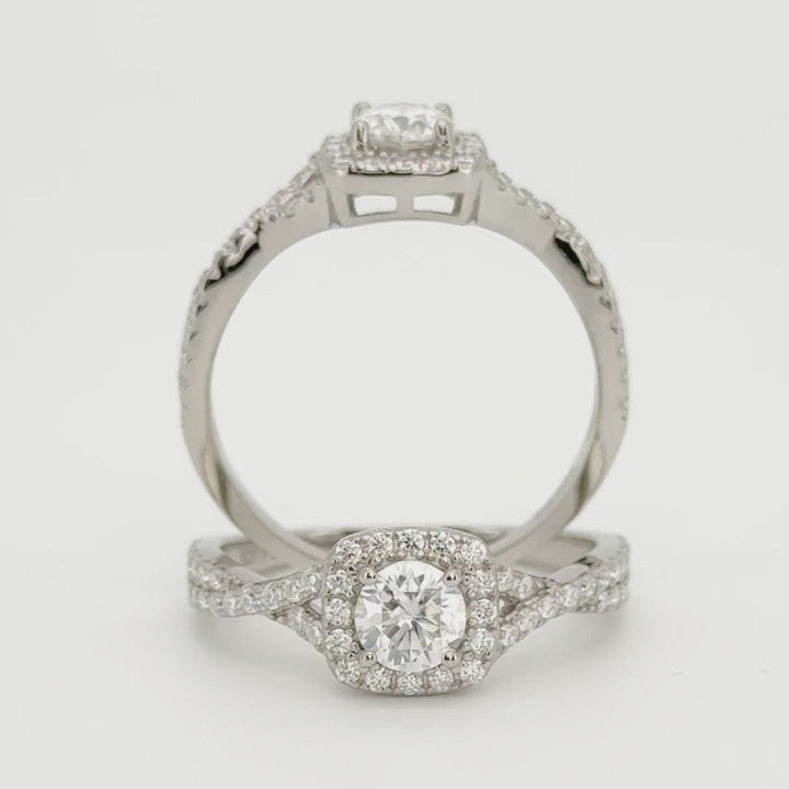 ANILLO DE COMPROMISO CORONA DEL AMOR