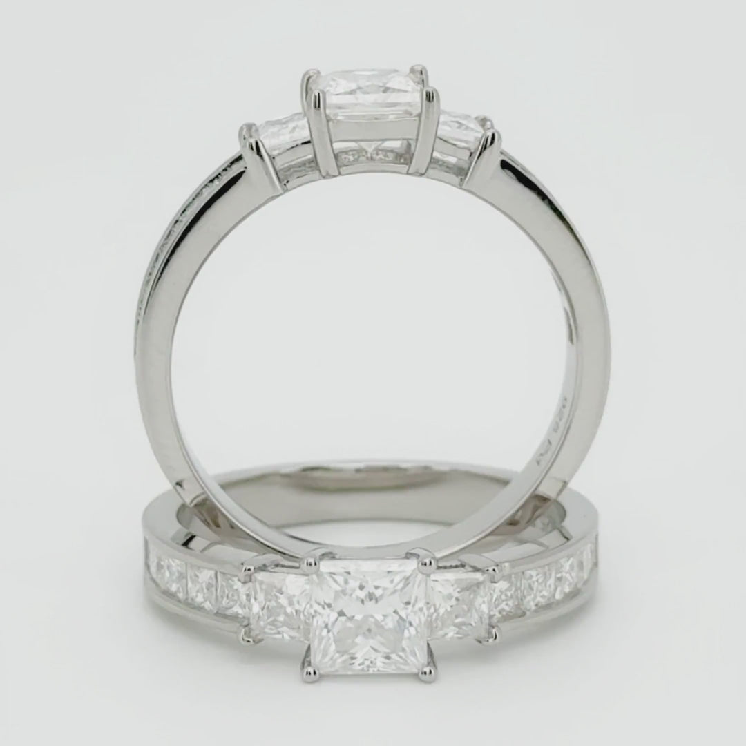 anillo de compromiso estilo Japones