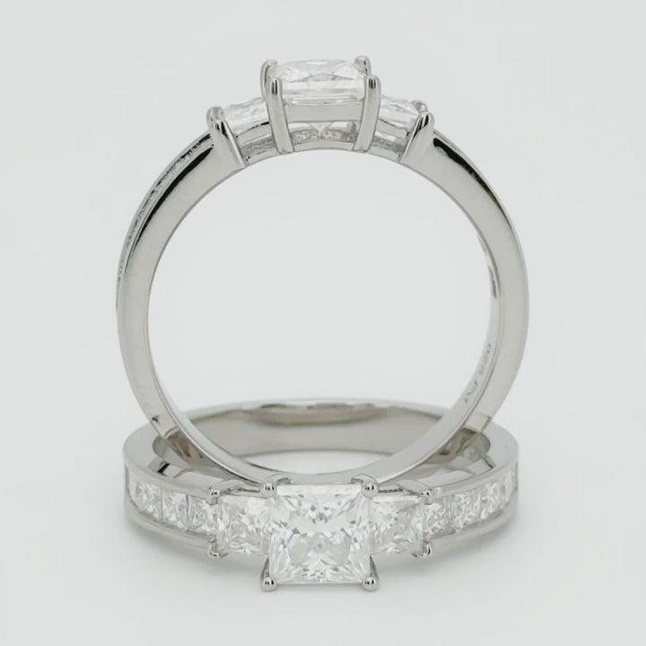 anillo de compromiso estilo Japones