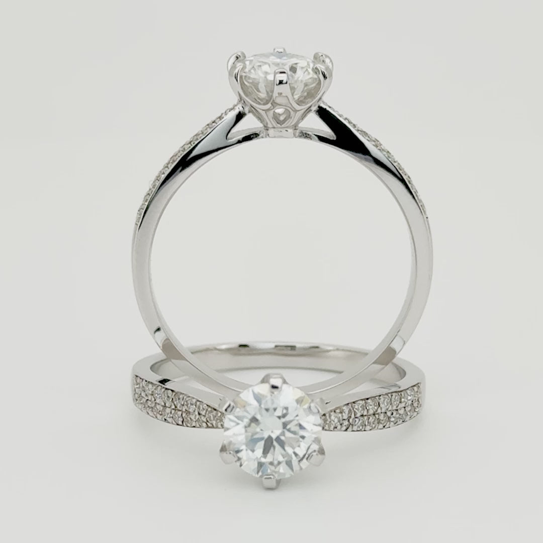 ANILLO DE COMPROMISO ROYAL SOLITAIRE