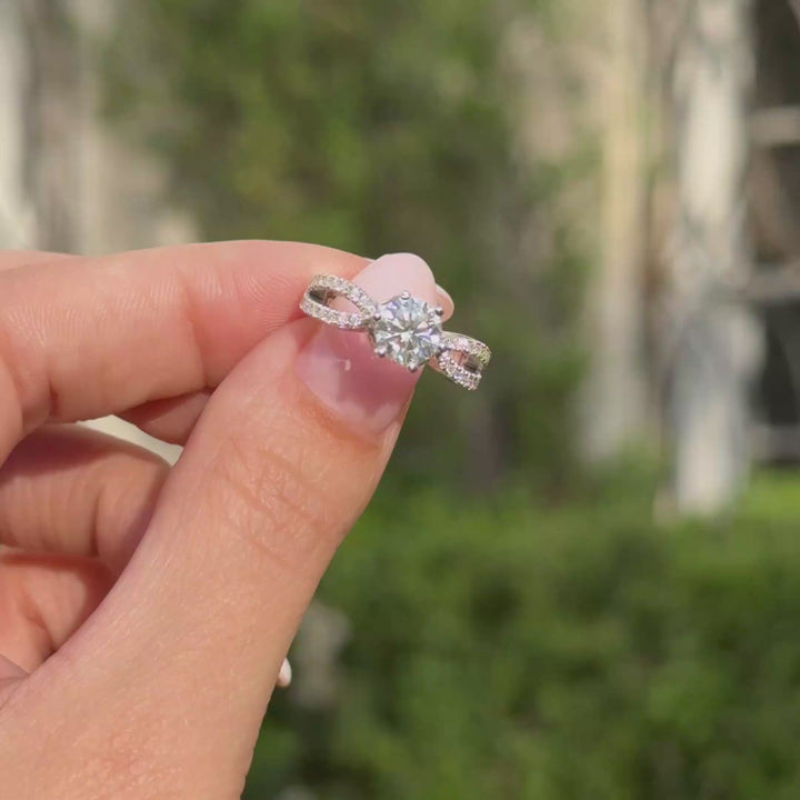 Anillo de compromiso INFINITY SPLIT