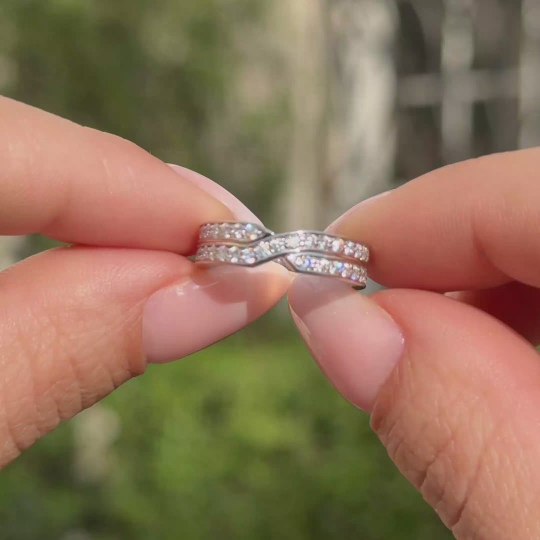 Anillo de compromiso celestial