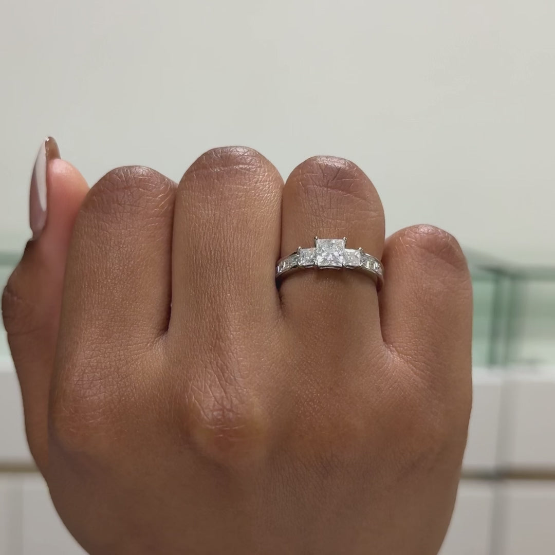 anillo de compromiso estilo Japones