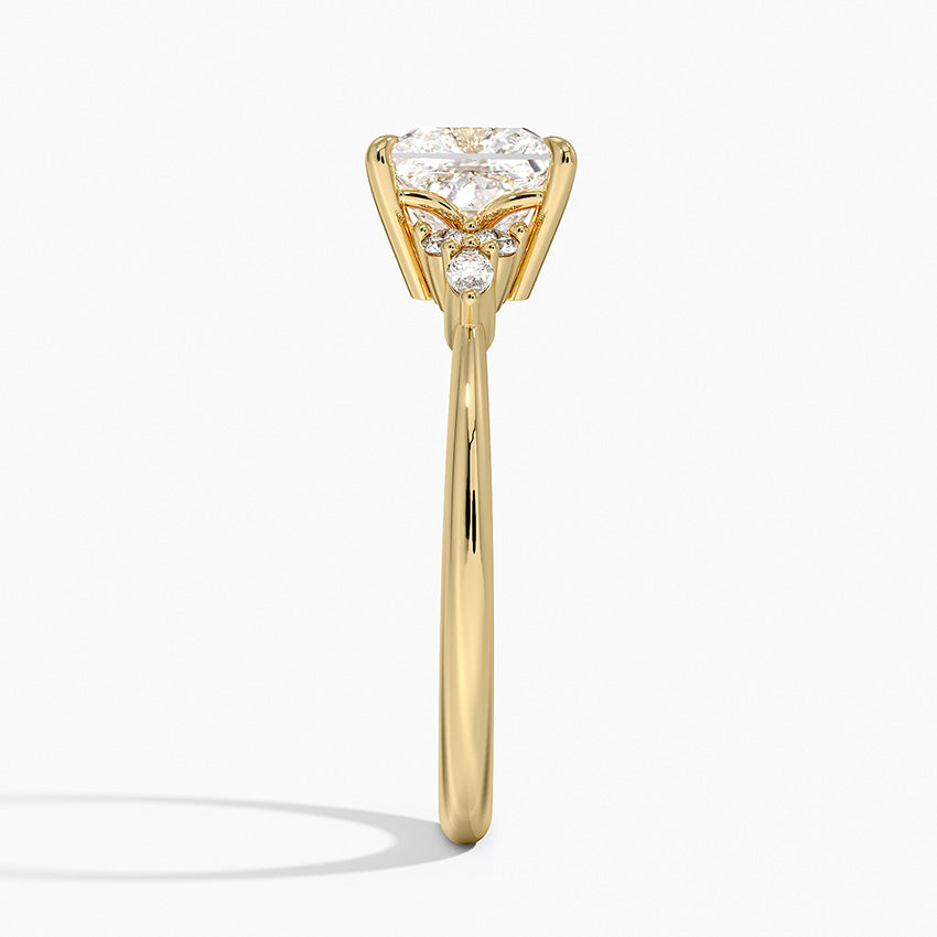 ANILLO DE COMPROMISO PETITE (1,5 + 0,11 CT) PERSONALIZADO - Princess Cut