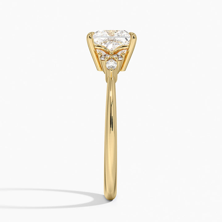ANILLO DE COMPROMISO PETITE (1,5 + 0,11 CT) PERSONALIZADO - Princess Cut