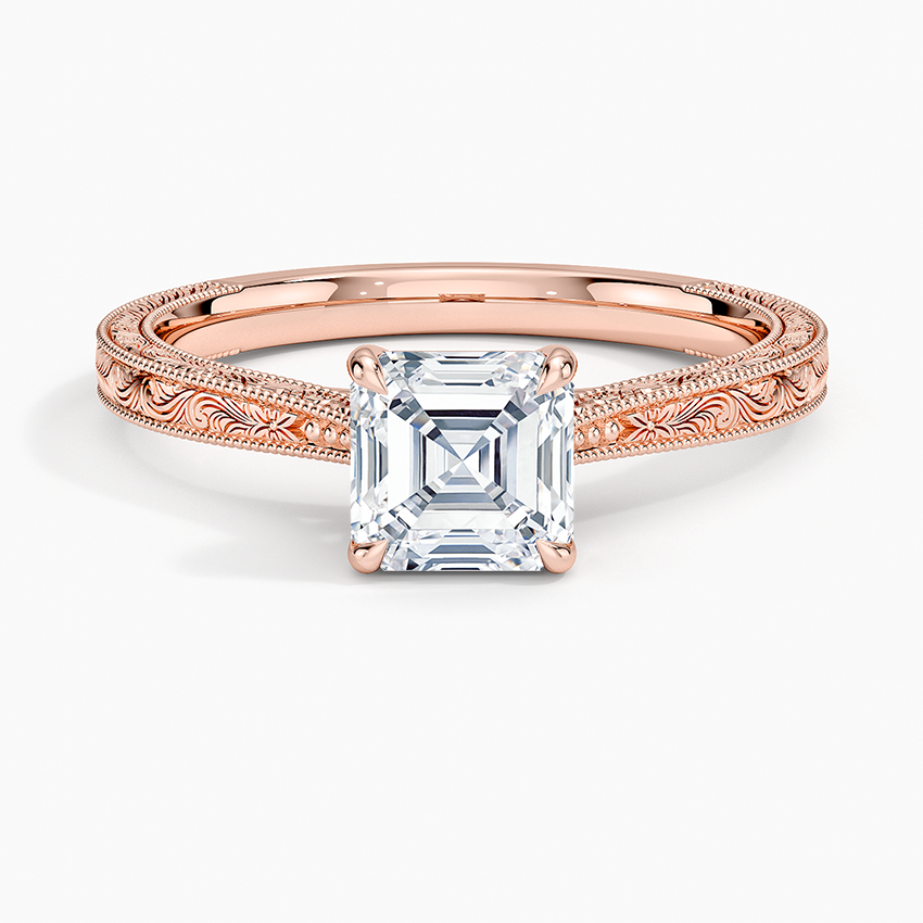 ANILLO DE COMPROMISO SOLITArio TALLADO 1,0 CT